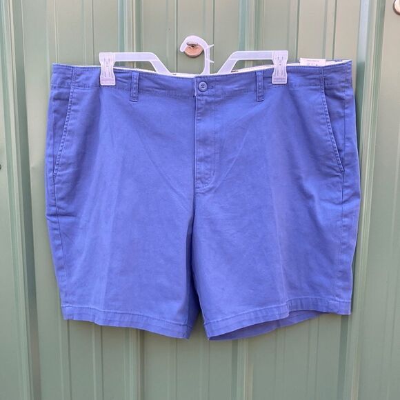 MEN'S Flat Front Above The Knee Comfy Shorts, 9” Inseam, 2-Pack Size 40 - Picture 5 of 12